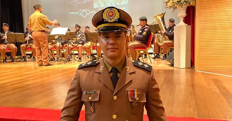 Tenente Luís Gustavo deixa comando do 3º Pelotão da PM em Alpinópolis