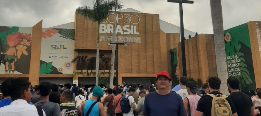 Morador viaja sozinho até Belém e é o único participante de Alpinópolis na COP 30