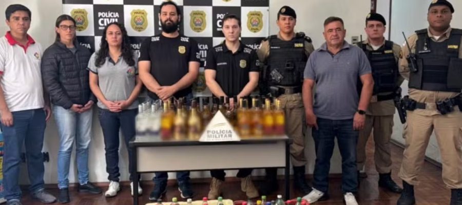 Polícia Civil apreende bebidas clandestinas e importadas irregularmente em Alpinópolis