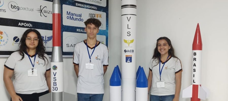 Alunos de Alpinópolis conquistam medalha de ouro na Olimpíada Brasileira de Foguetes