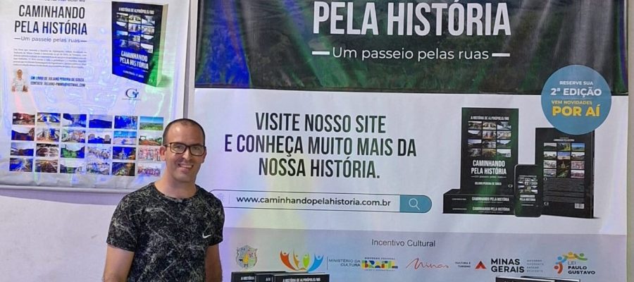 Historiador alpinopolense lança site e prepara 2ª edição de livro sobre a história da cidade