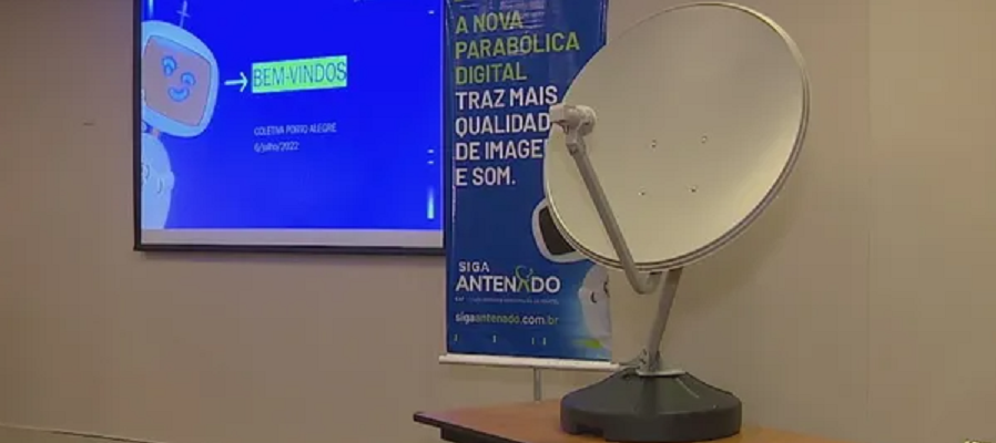 Famílias de baixa renda poderão ter acesso a parabólica digital gratuita em Alpinópolis