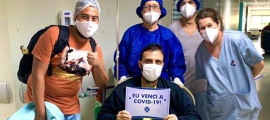 Ex-prefeito de Alpinópolis, Júlio Batatinha recebe alta após tratamento da Covid-19
