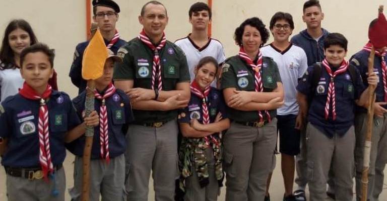 Escoteiros de Alpinópolis participam de projeto nacional de educação