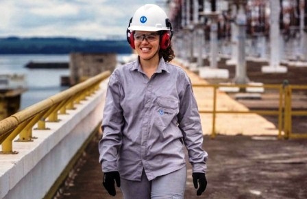 Jovem alpinopolense é a primeira mulher mecânica de manutenção da Usina Jupiá