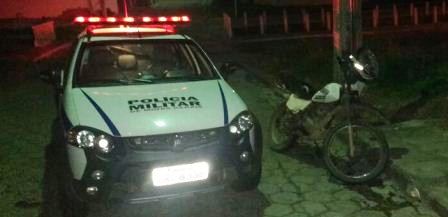 Menor é apreendido com moto furtada em Alpinópolis